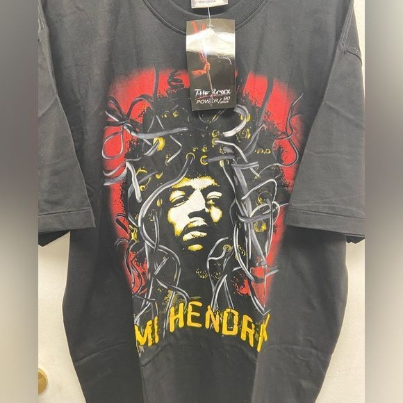 NWT Jimmi Hendrix Band T-Shirt by The Roxx Mens XL - Picture 6 of 9